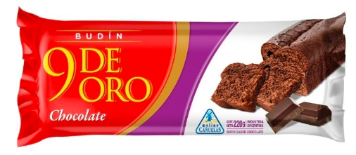 BUDIN 9 DE ORO CHOCOLATE 170GR