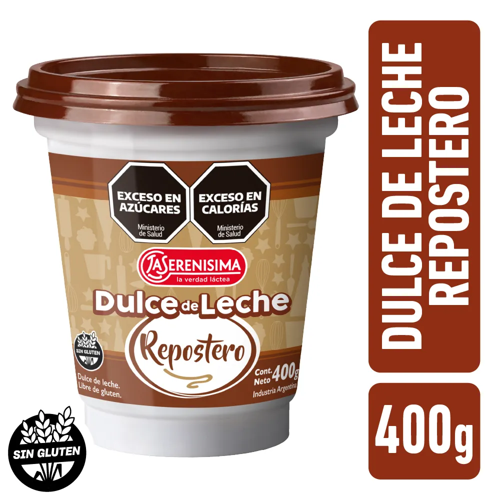DULCE DE LECHE REPOSTERO LA SERENISIMA 400GR