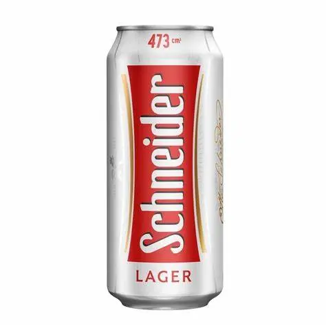 CERVEZA SCHNEIDER LAGER LATA 473CC