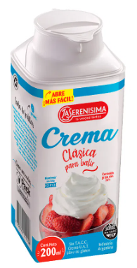 CREMA DE LECHE LA SERENISIMA 200CM3