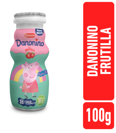 DANONINO BOTELLITA FRUTILLA 100GR