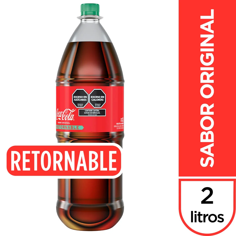 GASEOSA COCA COLA RETORNABLE 2L