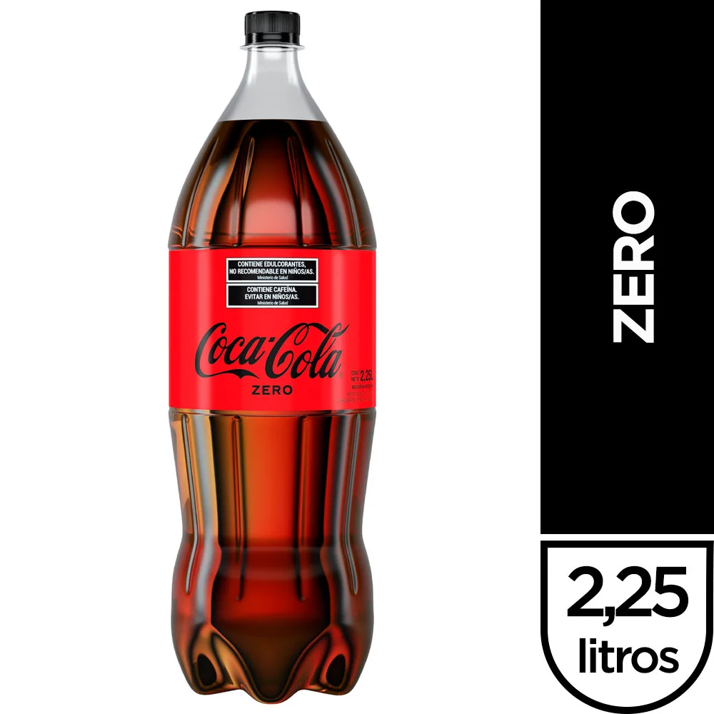 GASEOSA COCA COLA SIN AZUCARES 2,25