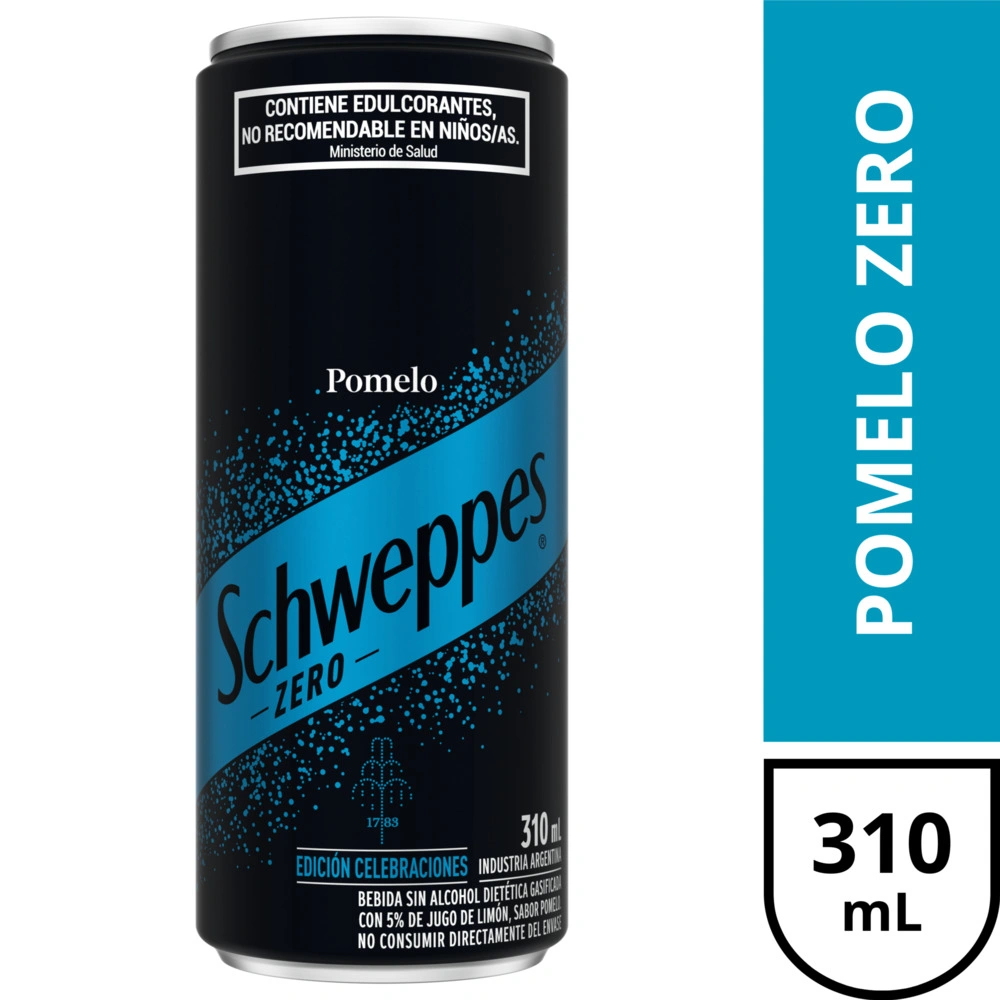GASEOSA SCHWEPPES POMELO LATA 310CC