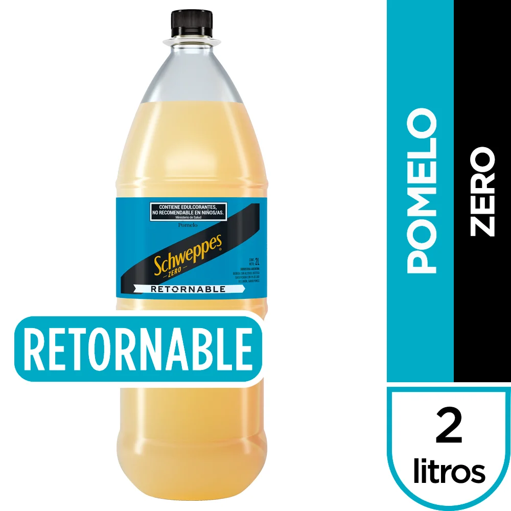 GASEOSA SCHWEPPES POMELO RETORNABLE 2L