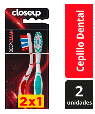 CEPILLOS DE DIENTES CLOSE UP X2 DEEP CLEAN