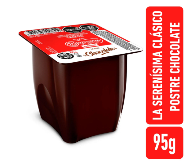 POSTRE SERENISIMA DE CHOCOLATE 95GR