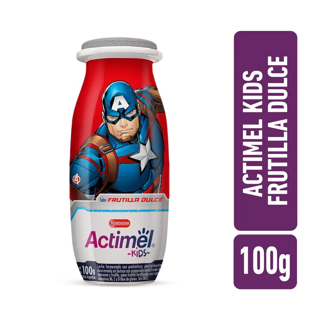 YOGURT ACTIMEL FRUTILLA 100GR