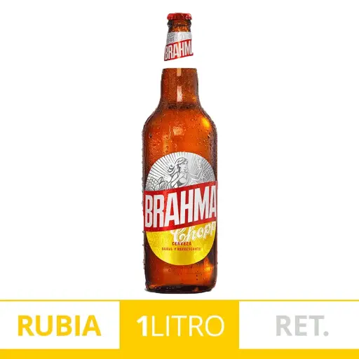CERVEZA BRAHMA RETORNABLE 1L