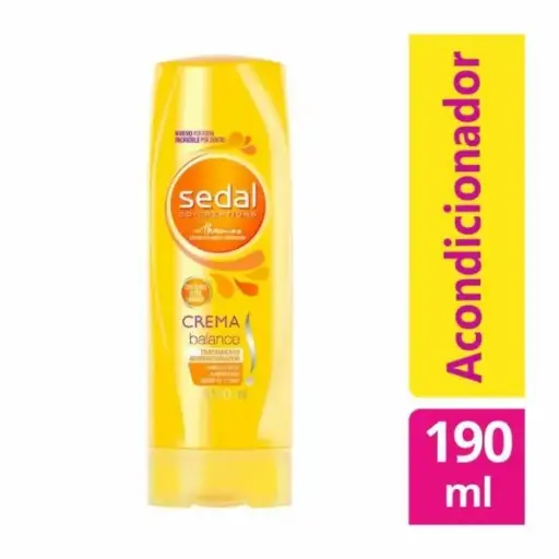 ACONDICIONADOR SEDAL CREMA BALANCE 190ML