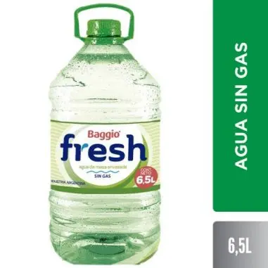 AGUA MINERAL FRESH BIDON 6.5L