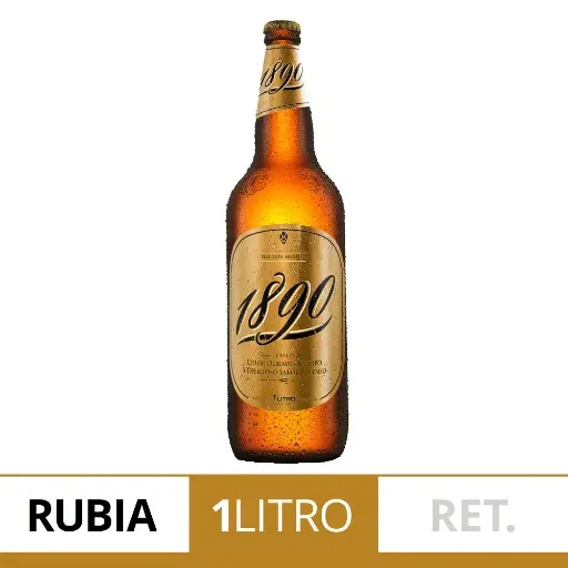 CERVEZA 1890 RETORNABLE