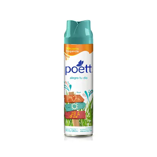 DESODORANTE DE AMBIENTES POETT ALEGRA TU DIA 360CC