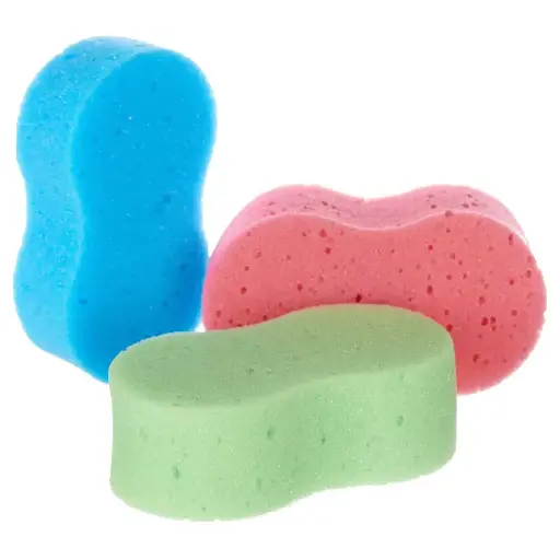 ESPONJA DE BAÑO KALINDYS OVAL