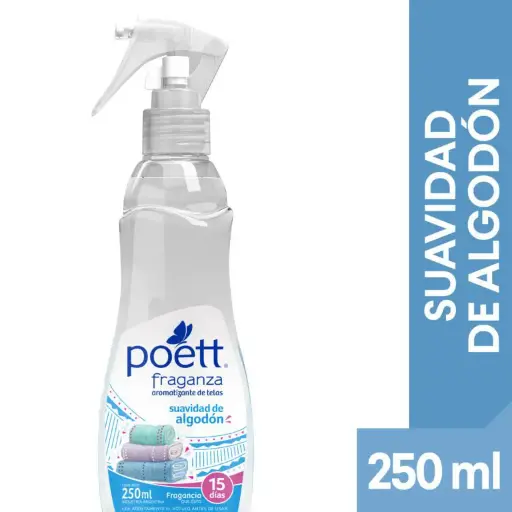 POETT FRAGANZA SUAVIDAD DE ALGODON 250ML
