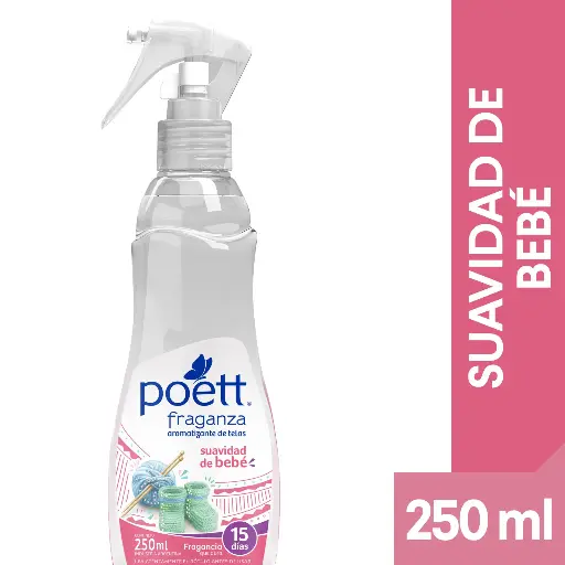 POETT FRAGANZA SUAVIDAD DE BEBE 250ML