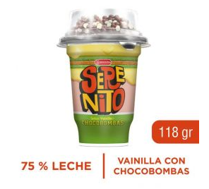 POSTRE SERENITO CHOCOBOMAS CROCANTES 118GR