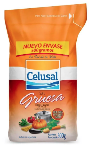 SAL GRUESA CELUSAL 500GR