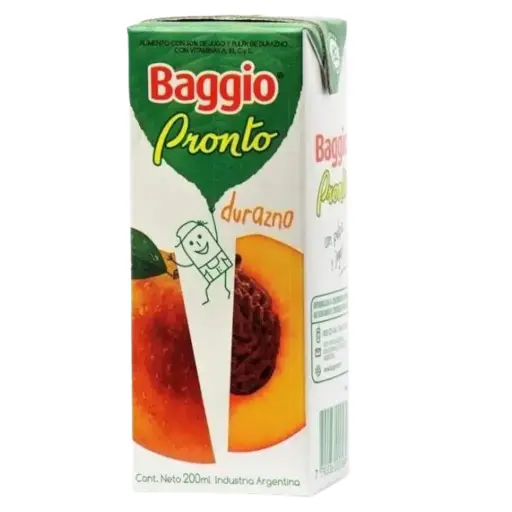 BAGGIO PRONTO DURAZNO 1LT