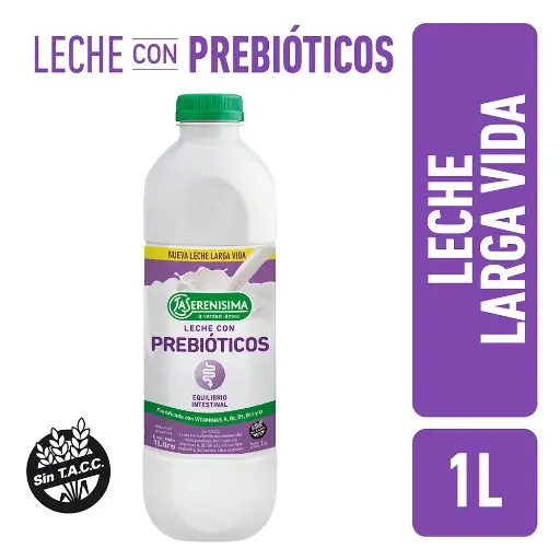 LECHE LA SERENISIMA CON PREBIOTICOS 1L