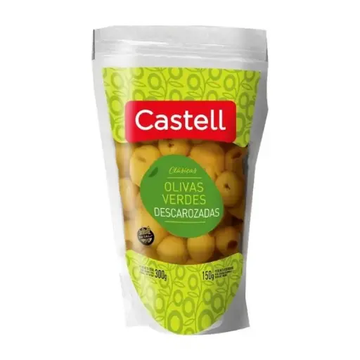ACEITUNAS CASTELL DESCAROZADA 150G