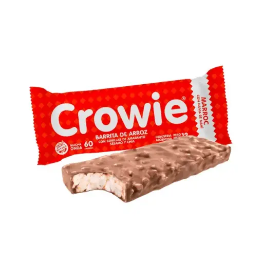 BARRA DE ARROZ CROWIE MARROC 12GR