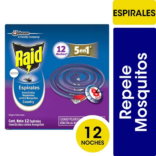 ESPIRALES RAID COUNTRY FRESH 12UN