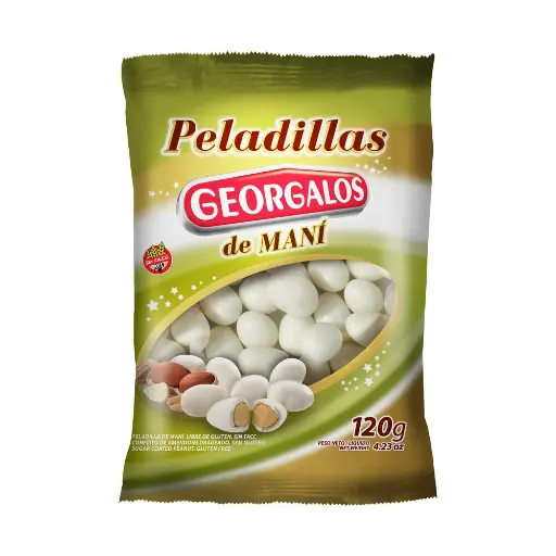 PELADILLAS DE MANI GEORGALOS 120GR