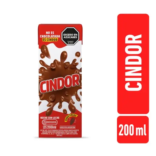 LECHE CHOCOLATADA CINDOR 200ML