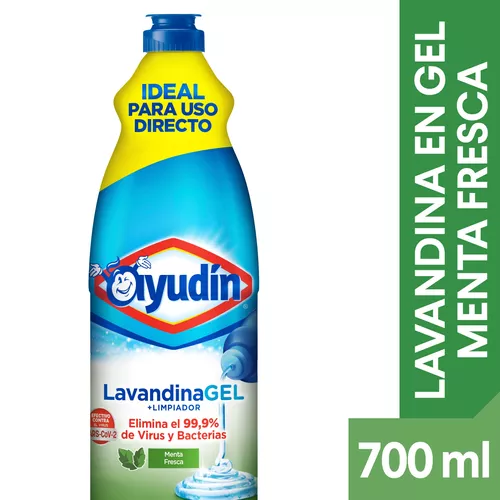 LAVANDINA EN GEL AYUDIN MENTA FRESCA 700CC