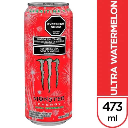 ENERGIZANTE MONSTER ULTRA WATERMELON 473CC