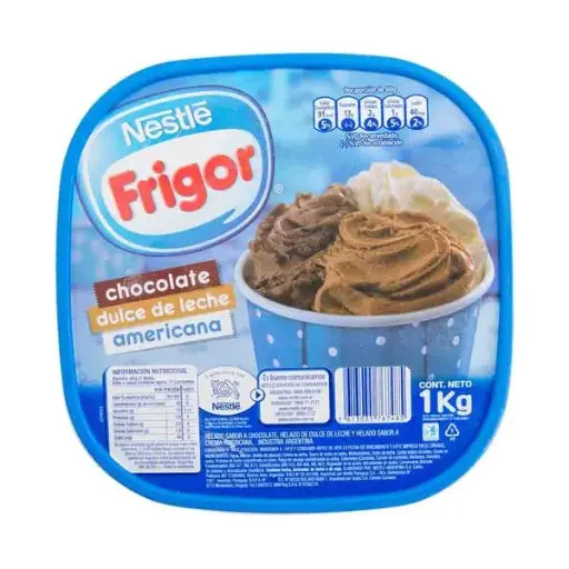 HELADO FRIGOR 1KG DDL-AMER-CHOC
