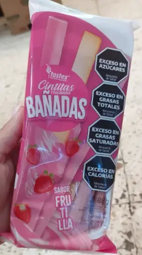 TOSTEX BAÑADAS FRUTILLA 88GR