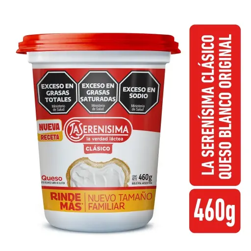 QUESO BLANCO ENTERO 460GR