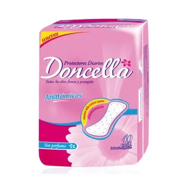 PROTECTORES DIARIOS DONCELLA ANATOMICOS 40 UN
