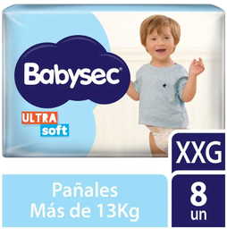 PAÑALES BABY SEC ULTRA SEC/SOFT XXG