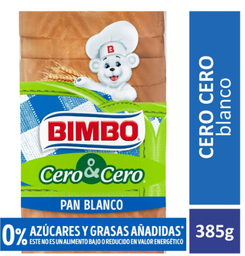 PAN LACTAL BIMBO BLANCO 0.0 385G