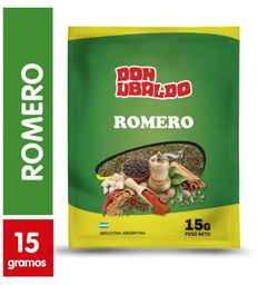 CONDIMENTO ROMERO DON UBALDO 15GR