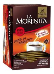 CAFE EN SAQUITO LA MORENITA X1