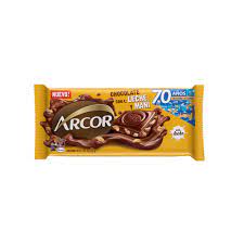 CHOCOLATE ARCOR CON LECHE Y MANI 95GR 