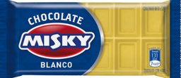 CHOCOLATE BLANCO MISKY 25GR