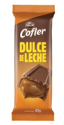 CHOCOLATE COFLER NEGRO RELLENO DULCE DE LECHE 42GR
