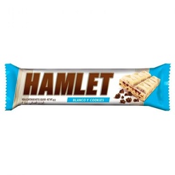 CHOCOLATE HAMLET BLANCO CON GALLETITAS