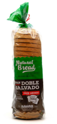 PAN DOBLE SALVADO NATURAL BREAD 590GR