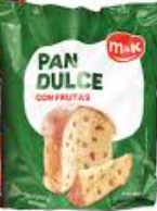 PAN DULCE CON FRUTAS M&K