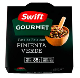 PATE GOURMET SWIFT PIMIENTA VERDE 85GR