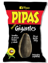 PIPAS GIGANTES CON CASCARA 50GR