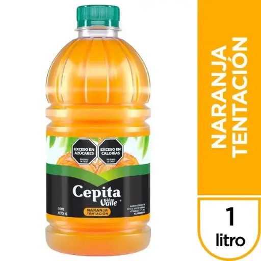 CEPITA 1L SABOR NARANJA BOT.