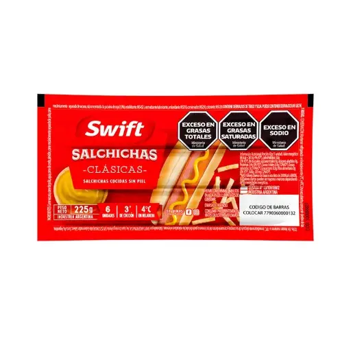 SALCHICHAS SWIFT X6