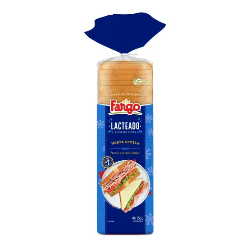 PAN LACTAL FARGO LACTEADO RODAJAS FINAS 550GR